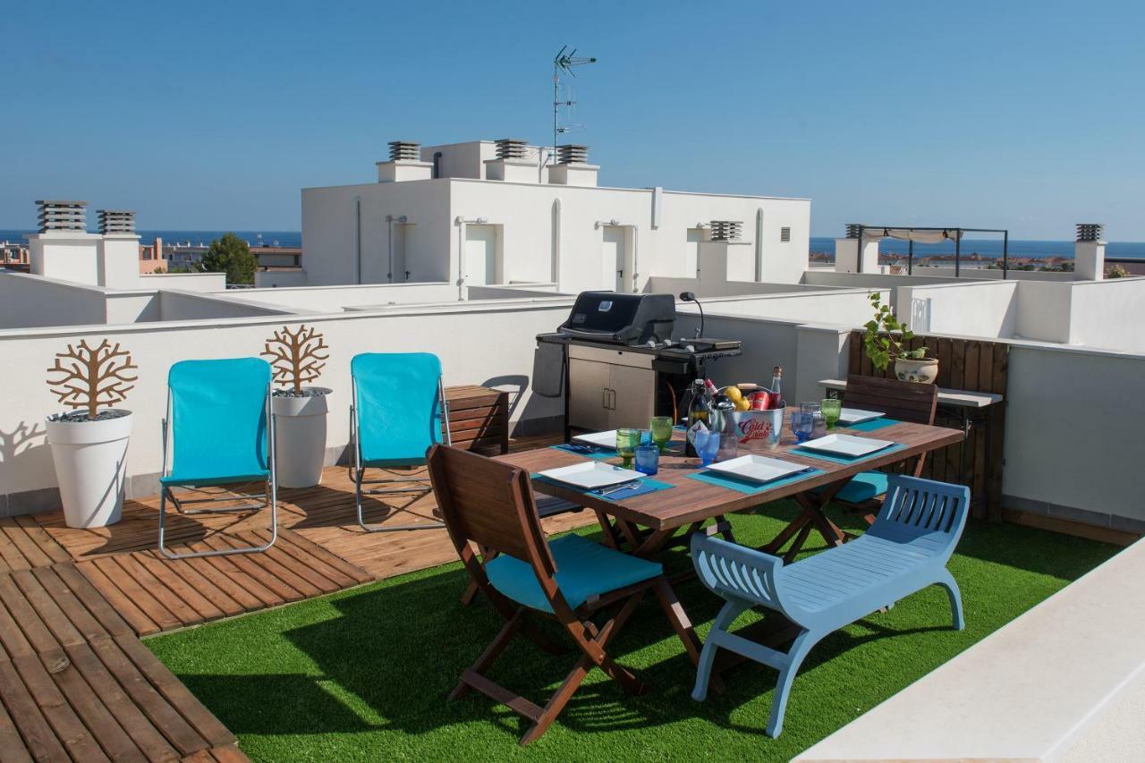 NEW APARTMENT WITH BIG TERRACE 9 Min WALK TO BEACH 6 MIN SUPERMARKET Calafell Exterior foto