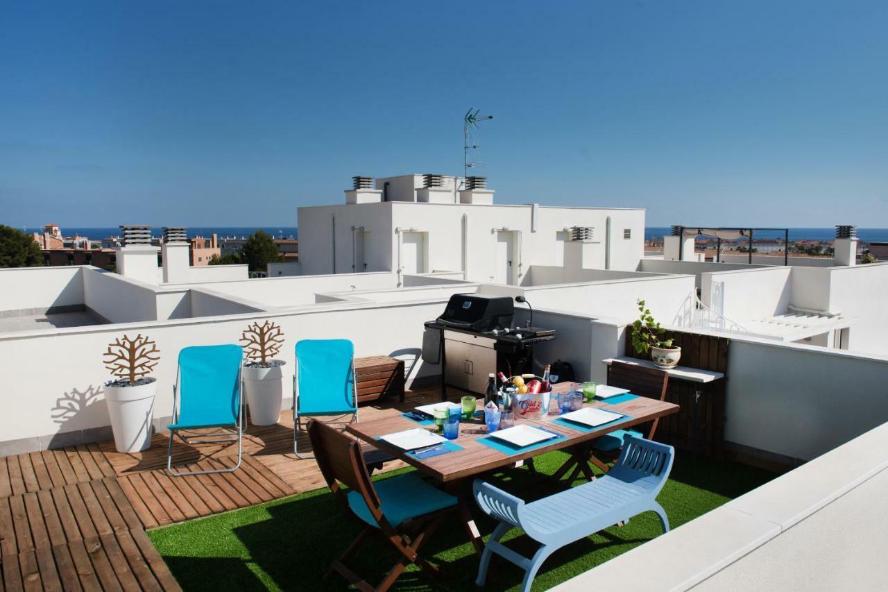 NEW APARTMENT WITH BIG TERRACE 9 Min WALK TO BEACH 6 MIN SUPERMARKET Calafell Exterior foto